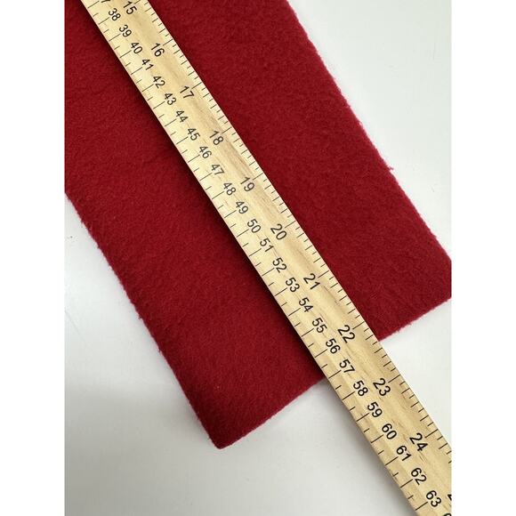 G. H. Bass & Co Womens Coat Size Small Red Wool Long Sleeve Button Up Collared - Picture 13 of 15